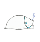 そふとくりーむのうえかもしれない生き物（個別スタンプ：20）