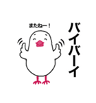 文鳥のマリ 日日是好日 ③（個別スタンプ：23）