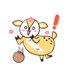 梅鹿のお祝いスタンプ（個別スタンプ：14）