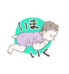 赤ちゃんのいろいろスタンプ（個別スタンプ：3）