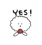 ふわもこシンプル（個別スタンプ：23）