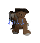 ハチさんとくま・3（個別スタンプ：6）