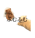 ハチさんとくま・3（個別スタンプ：15）
