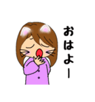 ニャニャ仔母さん日常スタンプ（個別スタンプ：4）