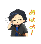 ゆるふわお兄さんのスタンプ（個別スタンプ：3）