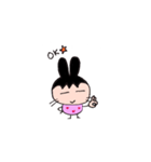 ぽちゃめウサギ 3（個別スタンプ：8）