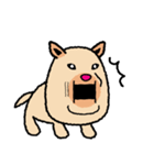 【公認】マムシに噛まれた犬 ぷっちゃん（個別スタンプ：3）