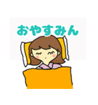 うららの毎日使うあいさつ会話（個別スタンプ：5）