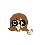 うららの毎日使うあいさつ会話（個別スタンプ：8）
