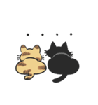 サバトラちゃんとクロネコちゃん（個別スタンプ：11）