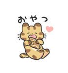サバトラちゃんとクロネコちゃん（個別スタンプ：22）