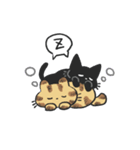 サバトラちゃんとクロネコちゃん（個別スタンプ：28）