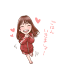 まほスタンプ_ナース・エプロンバージョン（個別スタンプ：7）