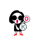 使いやすいモード女子（個別スタンプ：1）