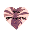 ALOHAがいっぱい！12  HAPPYな言葉（個別スタンプ：8）
