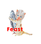Happy Rock cat3（個別スタンプ：4）