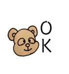 くまたんんんん（個別スタンプ：7）