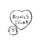 使える手書き犬スタンプ（個別スタンプ：30）