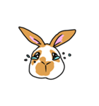 ウサギのはなちゃん（個別スタンプ：3）