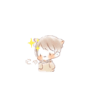ゆるーいキャラたち（個別スタンプ：4）