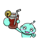 遊星の旅行者 地球を堪能す（個別スタンプ：14）