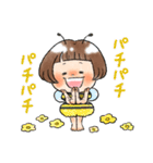 おかっぱ花ちゃん❤ダジャレ（個別スタンプ：33）