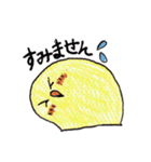 手描きの鳥スタンプ（個別スタンプ：7）