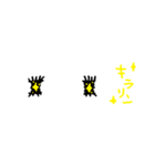 シンプル福笑い（個別スタンプ：3）