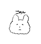 使いやすいモコモコうさぎ（個別スタンプ：10）