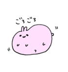 マシュマロうさもっち（個別スタンプ：10）