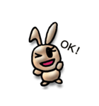 Rabbiy-cyan トーク（個別スタンプ：3）