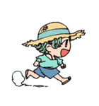 天体と少年（個別スタンプ：33）