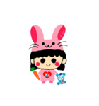 あーぴょんと可愛い仲間達（個別スタンプ：3）