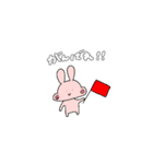 ✿日常会話✿うさなだまる（個別スタンプ：4）