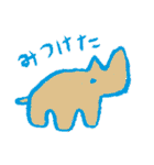 こころのおともだち（文字付き）（個別スタンプ：17）