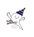 夏やハロウィンに使えるオバケのスタンプ（個別スタンプ：16）