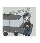 オシャレで可愛い女の子（個別スタンプ：2）