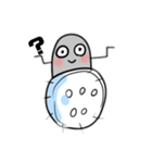 めだかとひよこスタンプ（個別スタンプ：7）