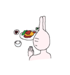 五本指と長い耳（個別スタンプ：26）