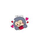 ゆるいゴリラ（個別スタンプ：8）
