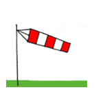 ヘリコプターと飛行機を日常に ::: Ver.1（個別スタンプ：14）