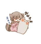 獣耳パーカー（個別スタンプ：4）