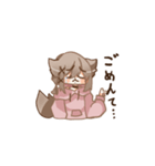 獣耳パーカー（個別スタンプ：12）