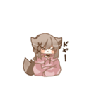 獣耳パーカー（個別スタンプ：15）