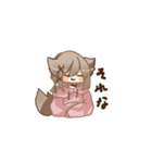 獣耳パーカー（個別スタンプ：16）