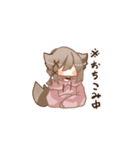 獣耳パーカー（個別スタンプ：19）