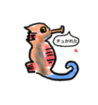 痩せたい人が描くイラスト1（個別スタンプ：1）