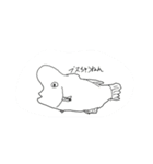 痩せたい人が描くイラスト1（個別スタンプ：7）