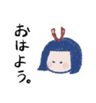 赤りぼん（個別スタンプ：1）