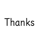文字っていいよね（個別スタンプ：23）